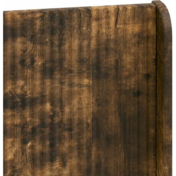 vidaXL Bettgestell mit Stauraum und Kopfteil Räuchereiche 75 x 190 cm 3413993 – Bild 9