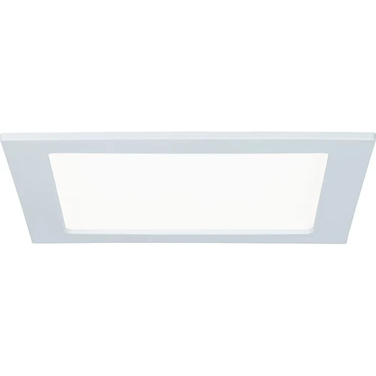 Paulmann No. 92066 Einbaupanel LED eckig 18W 4000K Weiß IP44 spritzwassergeschützt