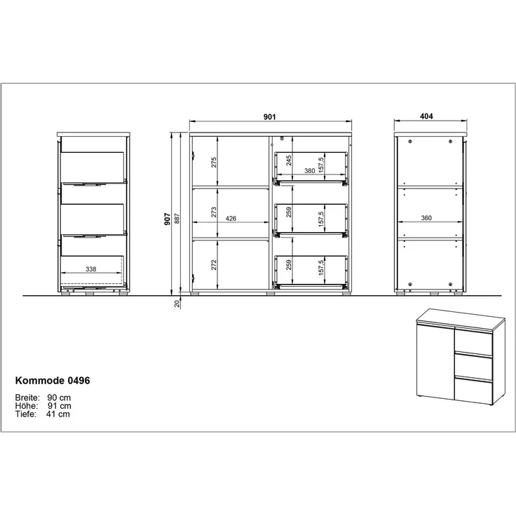 GW-BASTIA Kommode 0496 – Bild 8