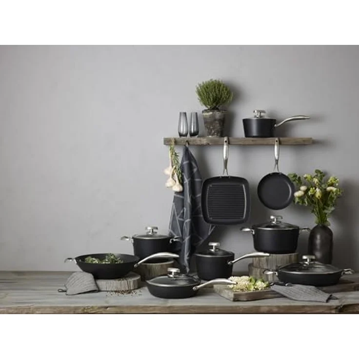 ScanPan Pro IQ, 32 cm Bratpfanne aus 100% Recyclingaluminium mit Wärmeverteilung, 3,5 L – Bild 5