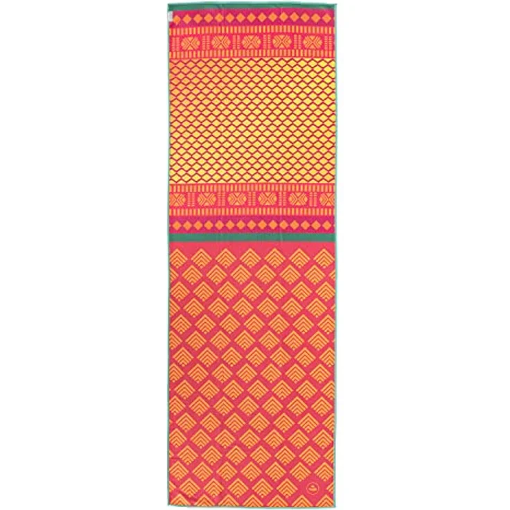 bodhi Sporthandtuch Yogatuch GRIP² Yoga Towel Safari Sari – Bild 2