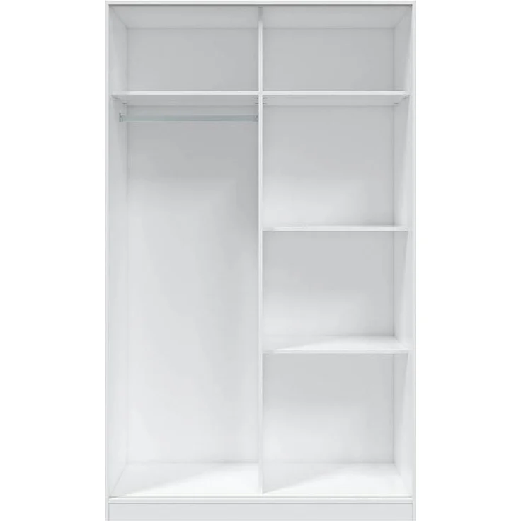 Jugendzimmer-Set >ELLIOT< in Artik-Weiß/Velho-Weiß - 199x65x96 (BxHxT) – Bild 4