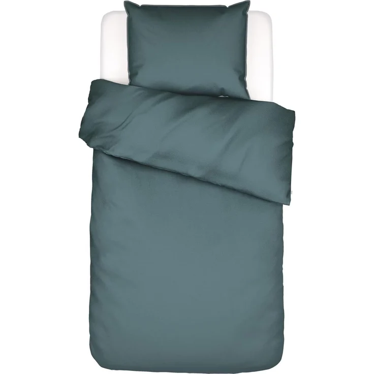 Essenza Minte Denim Bettwäsche 155x220 cm + 80x80 cm
