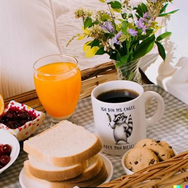 speecheese Tasse Waschbär Kaffeebecher mit Spruch Ich bin 99% Engel Aber puh dieses 1% – Bild 6