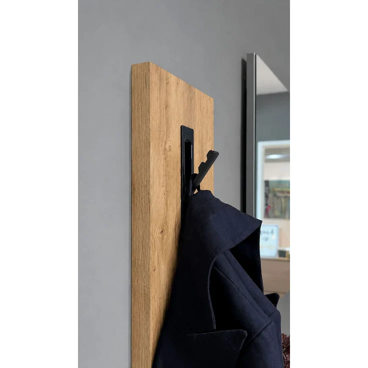Schildmeyer ‘Saga‘ Flur Garderobenpaneel, Eiche Landhaus, Breite 19,5 cm, Made in Germany – Bild 6