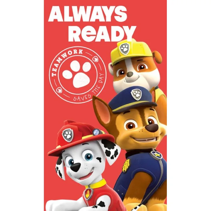 Paw Patrol Duschtuch Badetuch Strandtuch 70x120 cm