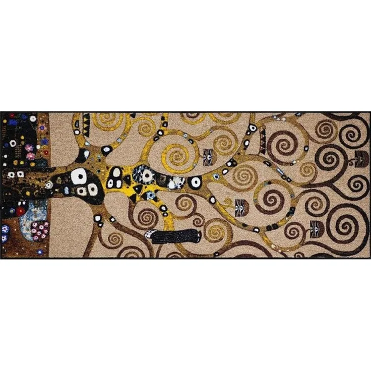 Salonloewe Läufer Gustav Klimt Ethno Impressions Lebensbaum 75x190 cm