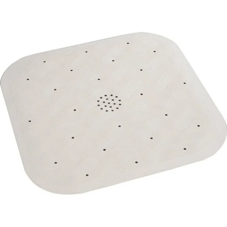 WENKO Duschmatte, Höhe 2 mm, für Badezimmer geeignet, angenehme Trittkomfort, quadratisch, Badematte – Bild 2