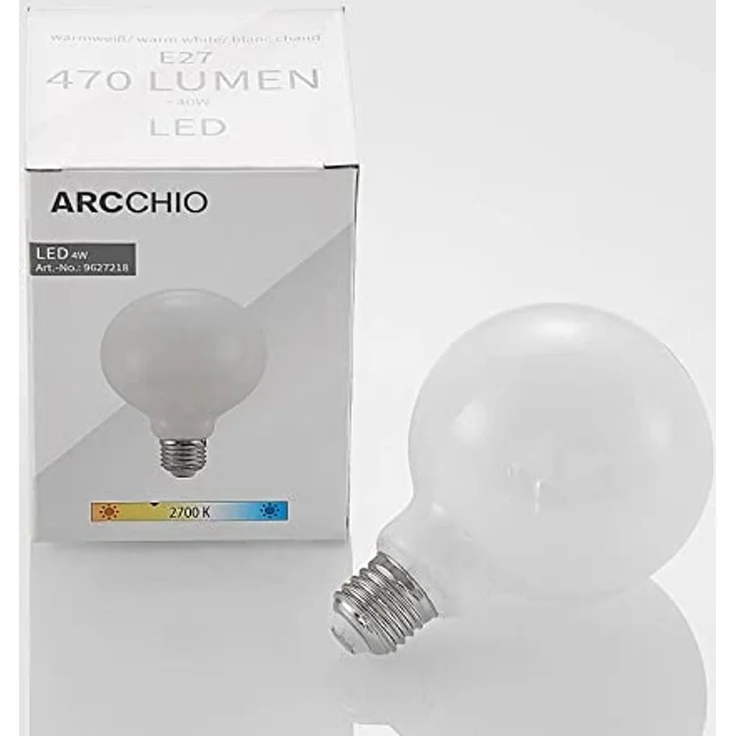 Arcchio LED-Leuchtmittel E27 4W LED, E27, warmweiß – Bild 7