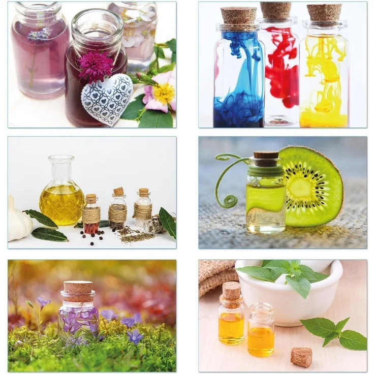 Mini Glasflaschen mit Korken 50ml ( 4er Pack ) - Kleine Glasfläschchen zum Befüllen - Reagenzglas Glas für Hochzeit - Mini Gläser Gastgeschenke – Bild 7