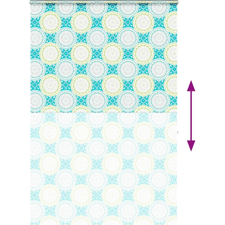 vidaXL Duschrollo mit Kassette 160x240 cm Stoffbreite 156 cm 4015007 – Bild 5