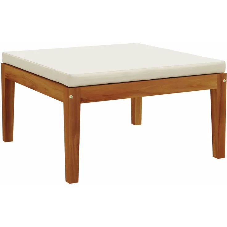 vidaXL 3 Stk. Garten Lounge Set mit Kissen Massives Akazienholz & Seil 42022067 – Bild 6