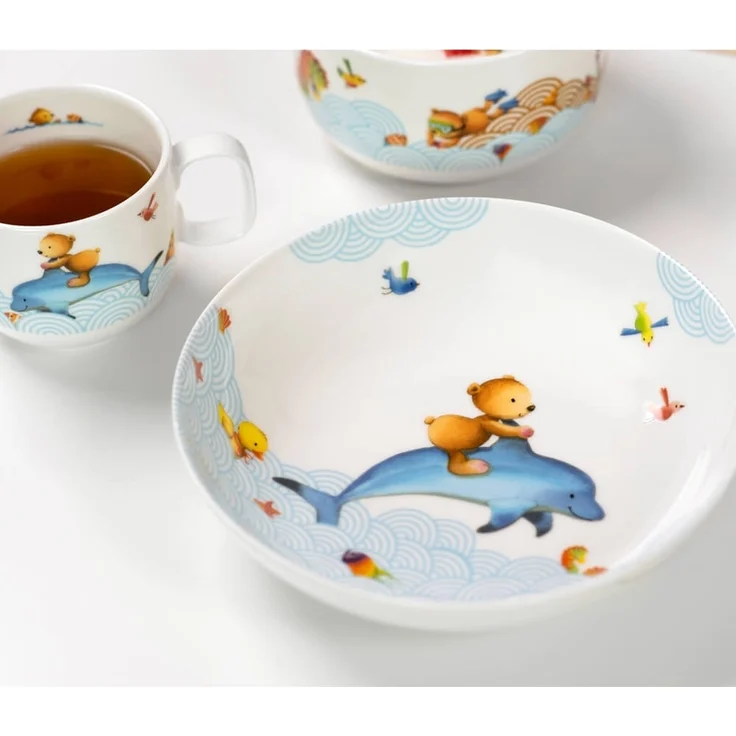 Villeroy & Boch Hungry as a Bear Kinderteller tief – Bild 4
