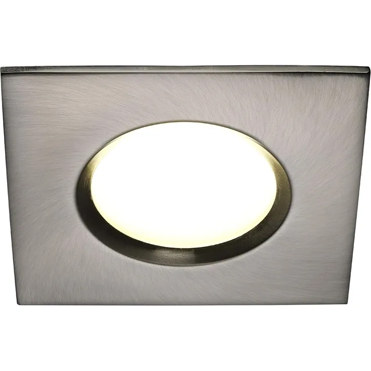 LED Einbauleuchte geb. Stahl Nordlux Clarkson IP65 3er Set a 345lm 2700K eckig