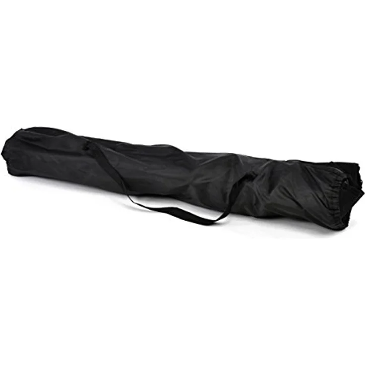 Nexos Trading Angelstuhl Faltstuhl mit Armlehne, Getränkehalter praktisch robust leicht schwarz – Bild 5