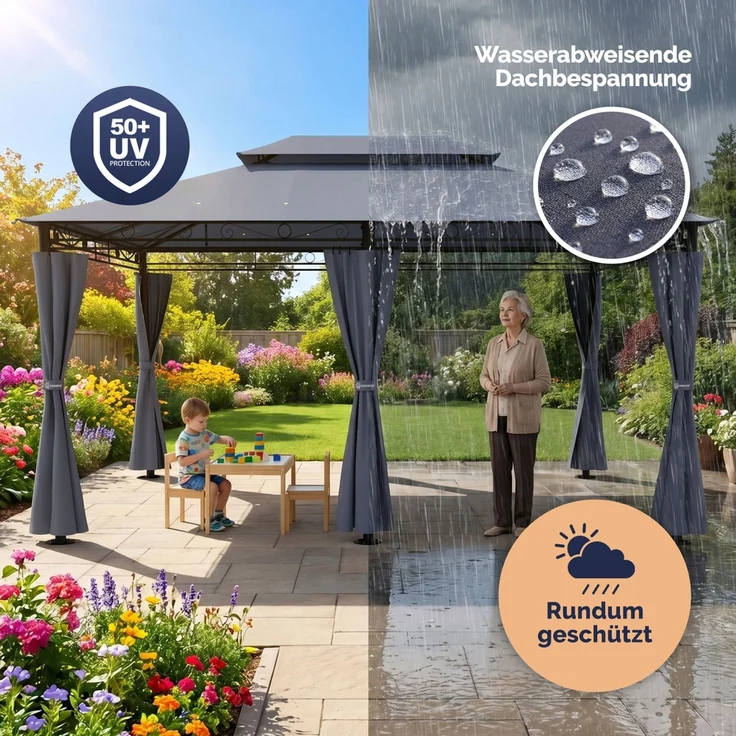 Pavillon Topas anthrazit – Bild 5