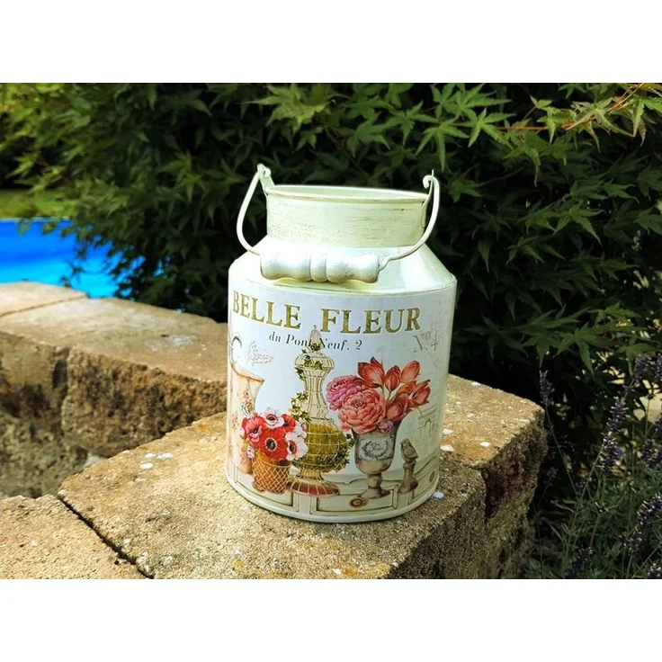 Ambiente Haus Dekovase Fleur-Milchkanne (1 St) – Bild 3