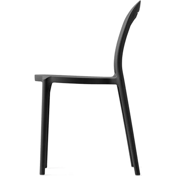 Connubia, 2 Stühle CAFFÉ Polypropylen schwarz matt – Bild 5