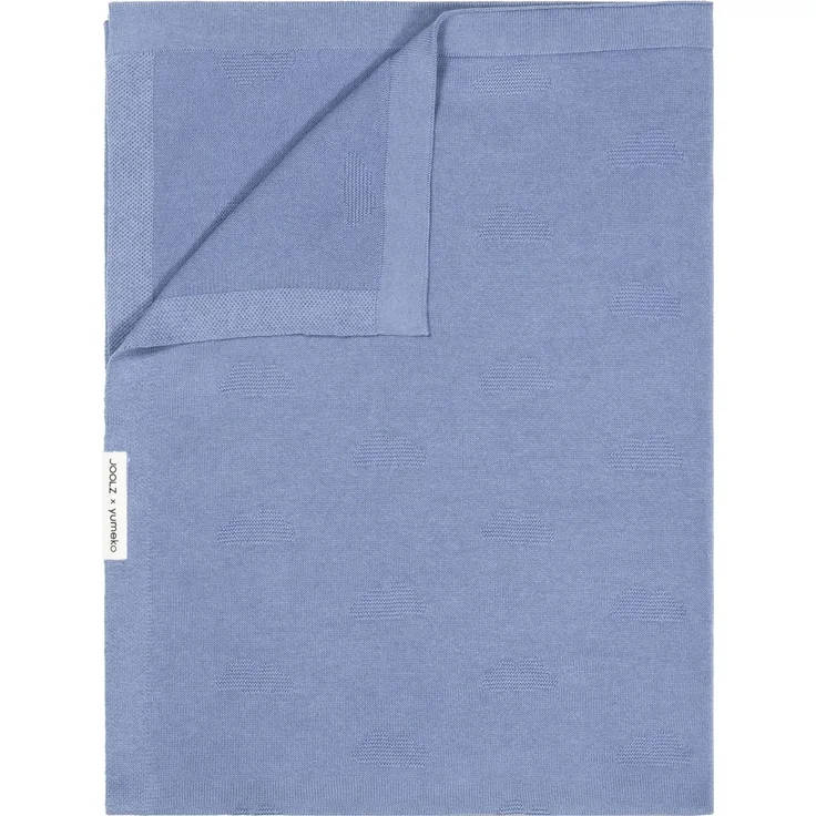Joolz Cloud Soft Decke – Azure Blue Blau