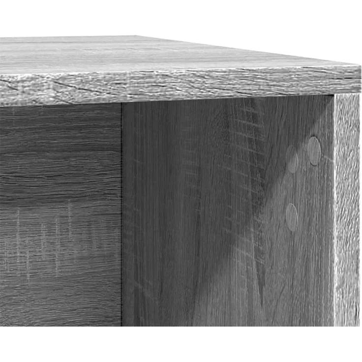 vidaXL Katzenklo Grau Sonoma 60x40x40 cm Holzwerkstoff 857729 – Bild 9
