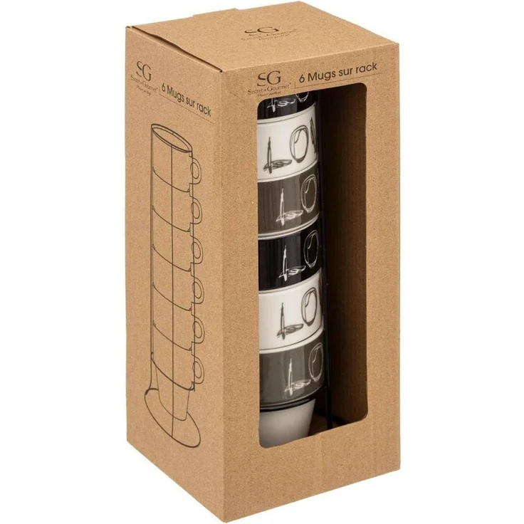 Art-Pol Set 6 Tassen Love 260 ml – Bild 2