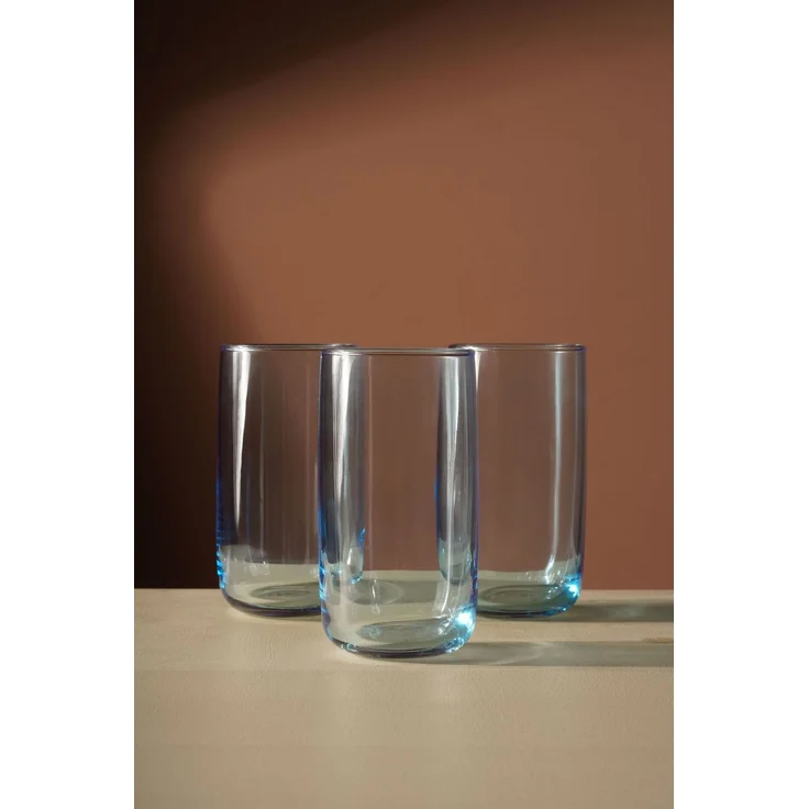 Hermia Concept 'F10000062' Gläser-Set (6-teilig), Türkis, 7 x 7 x 12,9 cm, 365 ml – Bild 3