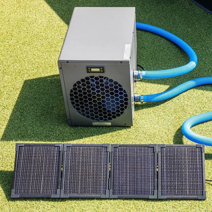 Steinbach Zirkulationspumpe, mit Solarpanel, 3.000 l/h Leistung, für Pools bis 19.000 Liter – Bild 5