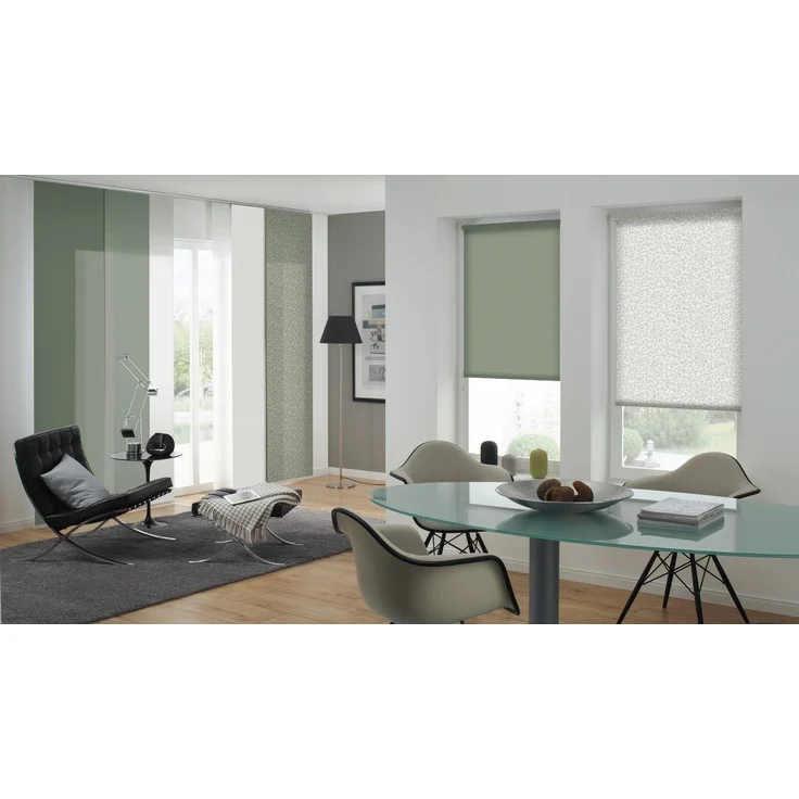 GARDINIA Schiebegardine Flächenvorhang Zen Silence (1 St), blickdicht, blickdicht, Polyester, nicht waschbar – Bild 2