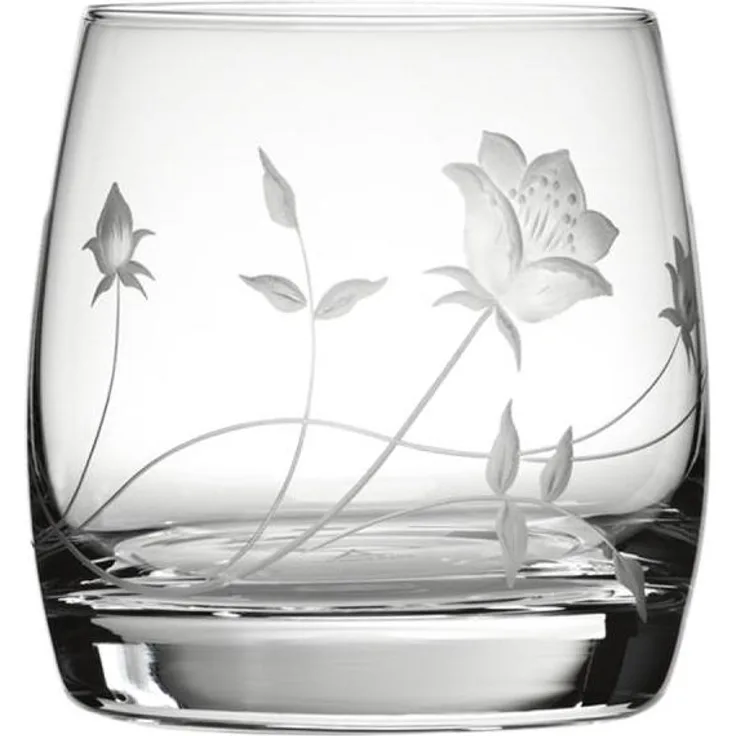 Whiskyglas Kristall Liane clear (8,7 cm)