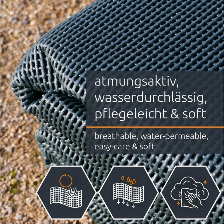 yourGEAR Outdoorteppich yourGEAR Outdoor Soft Carpet 200 x 300 cm - Vorzeltteppich Zeltteppich – Bild 2
