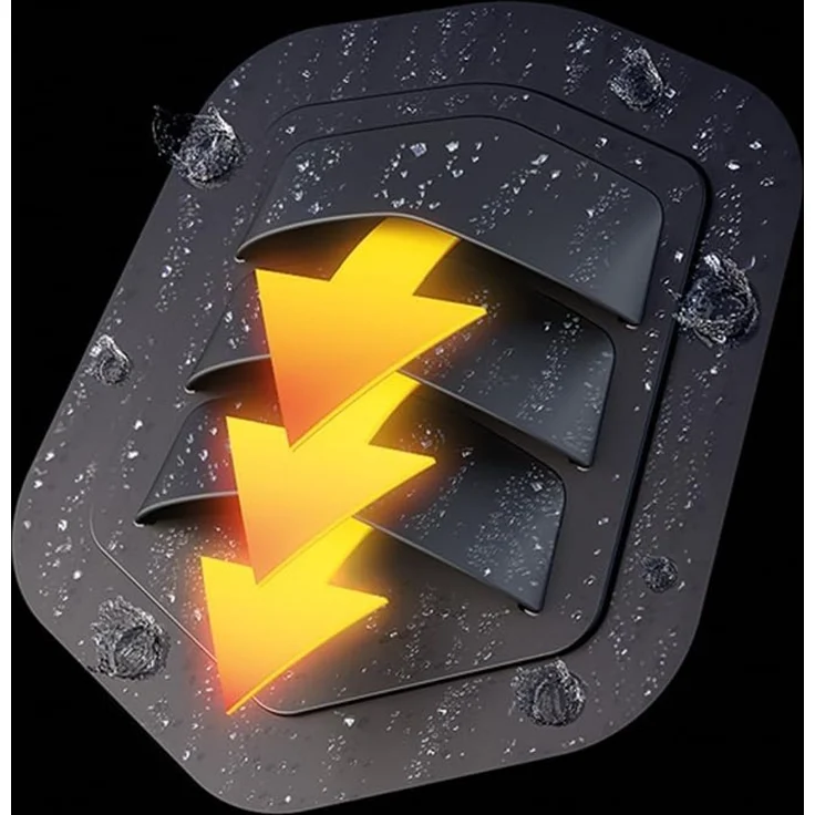 Siena Garden 'AquaShield' Loungehülle, Polyester hellgrau, 240 x 220 x 70 cm – Bild 8