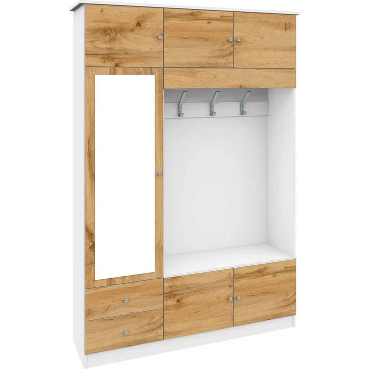 borchardt Möbel Garderobenschrank Kompakta Höhe 202 cm – Bild 1