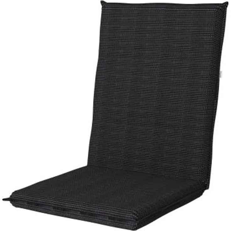 Doppler Auflage Midi Star ca. 110 x 48 x 6 cm, schwarz, mit Stehsaum