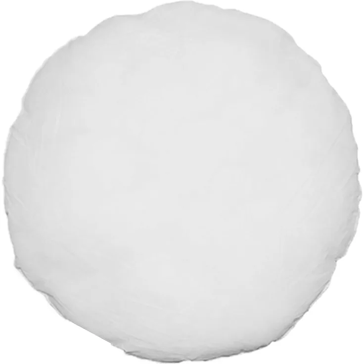 Haus und Deko Polyester Füllkissen Kissenfüllung weiß Kopfkissen Sofakissen rund Kissen ca. 70 cm Ø