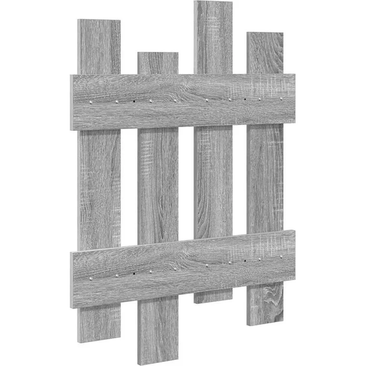 vidaXL Wandmontierter nachttisch Graues Sonoma 60 x 3 x 82 cm 874480 – Bild 6