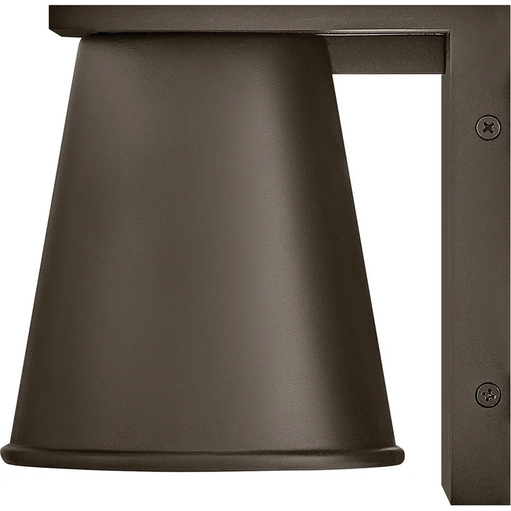 Elstead Lighting Hans Wandleuchte Outdoor Architektonische Bronze GU10 IP44 – Bild 6