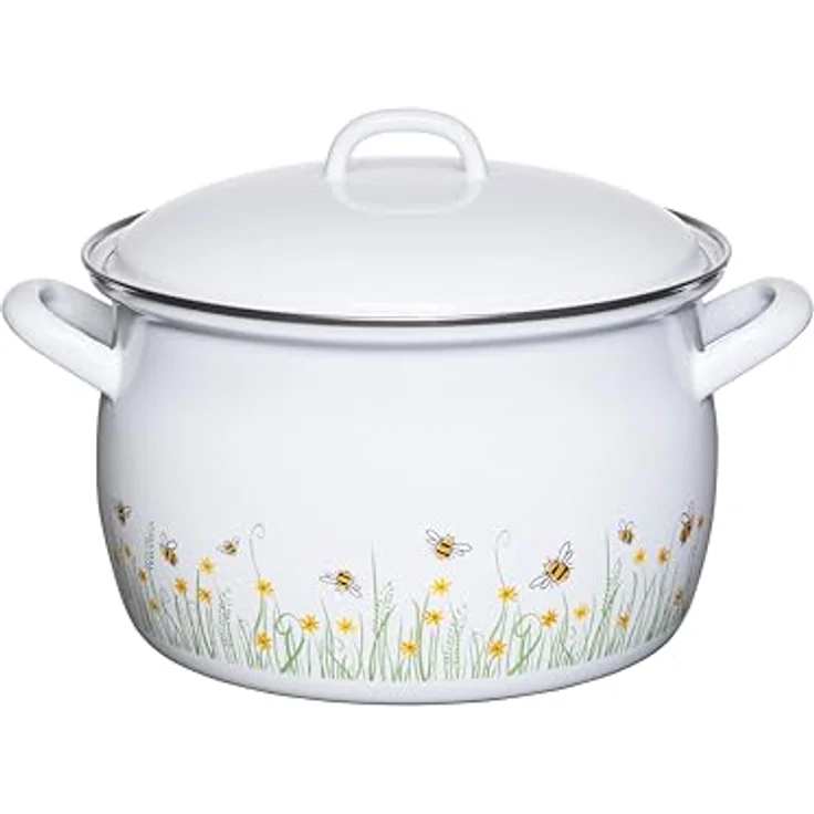 Riess Fleischtopf mit Deckel 20cm 3.5 Liter BIENE – Bild 2
