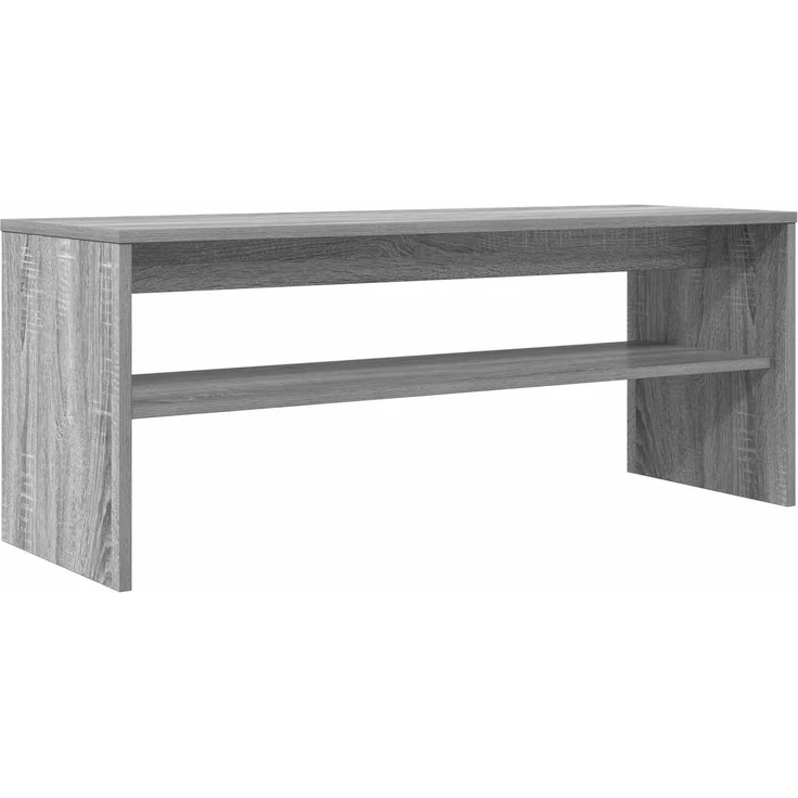 vidaXL TV-Schränk Graues Sonoma 100 x 35 x 40 cm Holzwerkstoff 8000313 – Bild 7