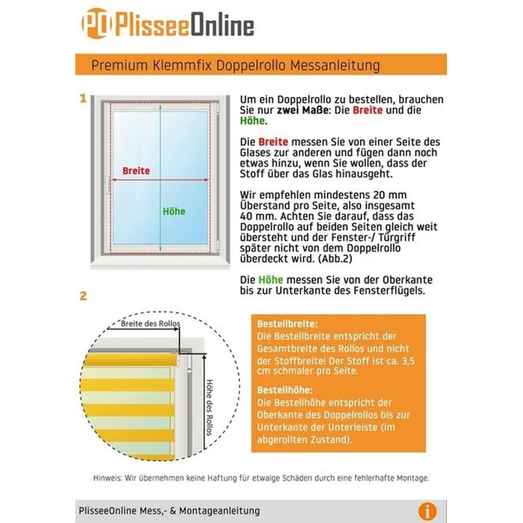 Doppelrollo Doppelrollo Duorollo Klemmfix ohne Bohren 1533 mit Perlen, Plisseeonline, blickdicht, Klemmfix Montage am Fensterrahmen, Freihängend, Klemmfix, Motiv, Weiß, Grau, Gold, Schwarz – Bild 4
