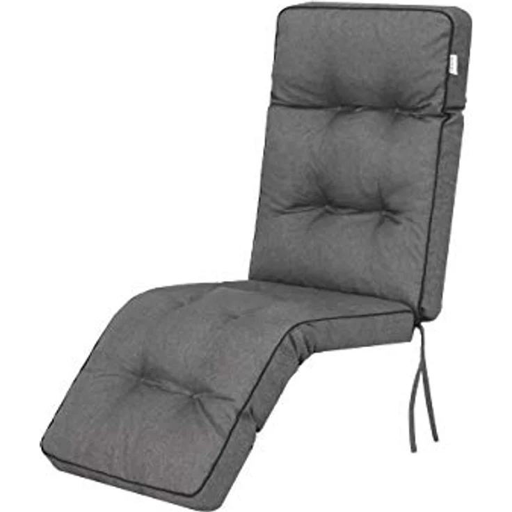 Bjird Liegenauflage Auflage für Liegestuhl 160x50x8, extra dicke Polsterauflage für klappbare Gartenliege/Sonnenliege – Bild 3