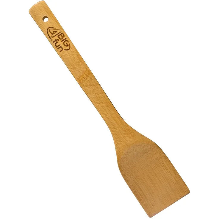 Wok Bratpfanne Ø24 cm 2,2 L aus Gusseisen mit Holzgriff Glasdeckel Asia Wokpfanne Induktion Pfannenwender – Bild 3