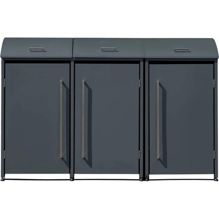 Westmann Metall Mülltonnenbox Moderna 3 | 3x240 L – Bild 2