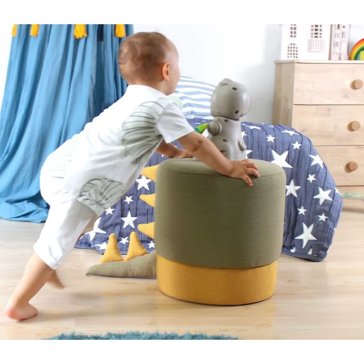 Hanah Home 'Moouv 3338 - Green' Pouffe, Grün, 37 x 38 x 37 cm – Bild 3