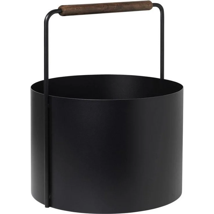blomus Dekokorb ASHI Holzkorb brown oak 35 cm – Bild 1