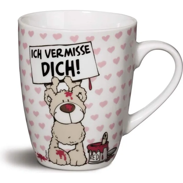 Nici 37523 Tasse Vermiss' Dich! Porzellan