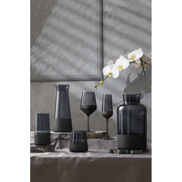 Hermia Concept 'Matte 520' Gläser-Set (4-teilig), Schwarz, 8 x 8 x 15 cm, 520 ml – Bild 4
