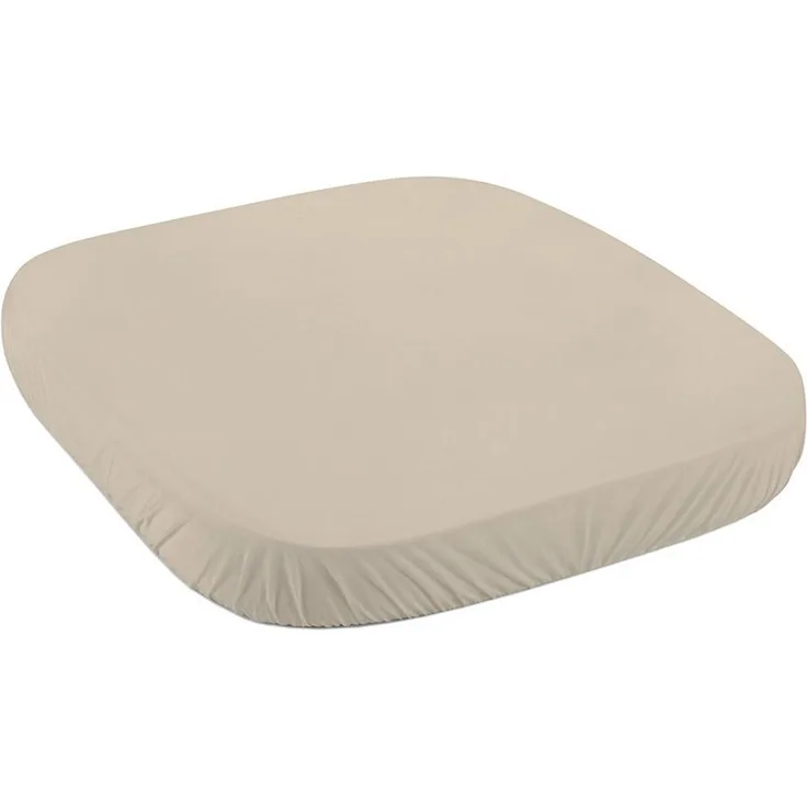 Waldin Spannbettlaken Spannbettlaken klein, für Waldin Babybett 7in1, Dunkelbeige, Spannbetttuch