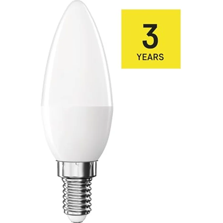 EMOS LED Lampe Candle E14, 2,5W Ersatz für 32W Glühbirne, Warmweiß 2700K, 350 lm, 30.000 h Lebensdauer, 240° Abstrahlwinkel – Bild 4