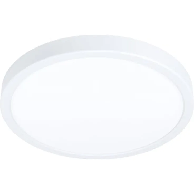 EGLO LED Deckenleuchte Fueva 6, runde Aufbaulampe, Kunststoff in Weiß, Lichtfarbe warmweiß-kaltweiß, ⌀ 28 cm, 14,2 Watt