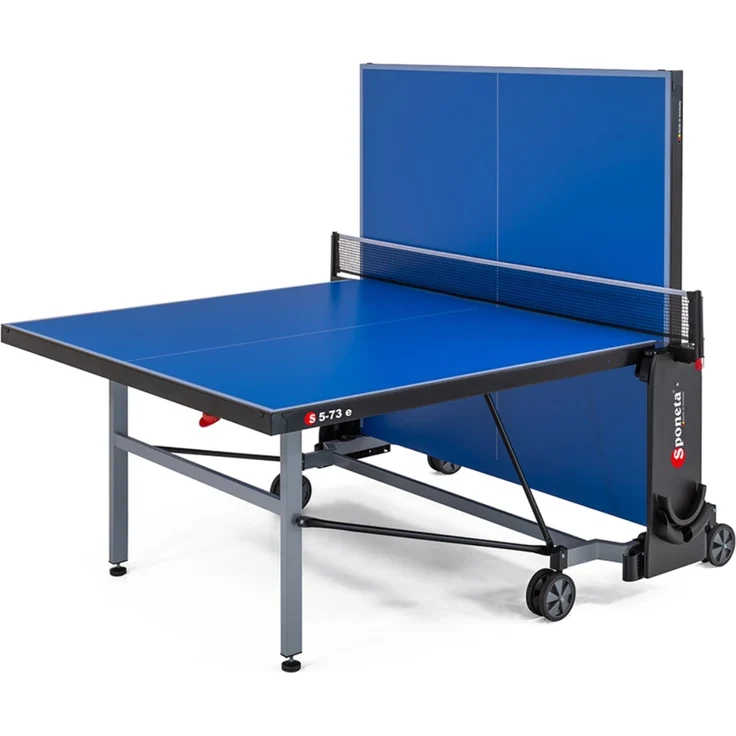 SPONETA 'S 5-73 e' Tischtennisplatte, 274 x 152,5 x 76 cm, wetterfest, klappbar, blau – Bild 3